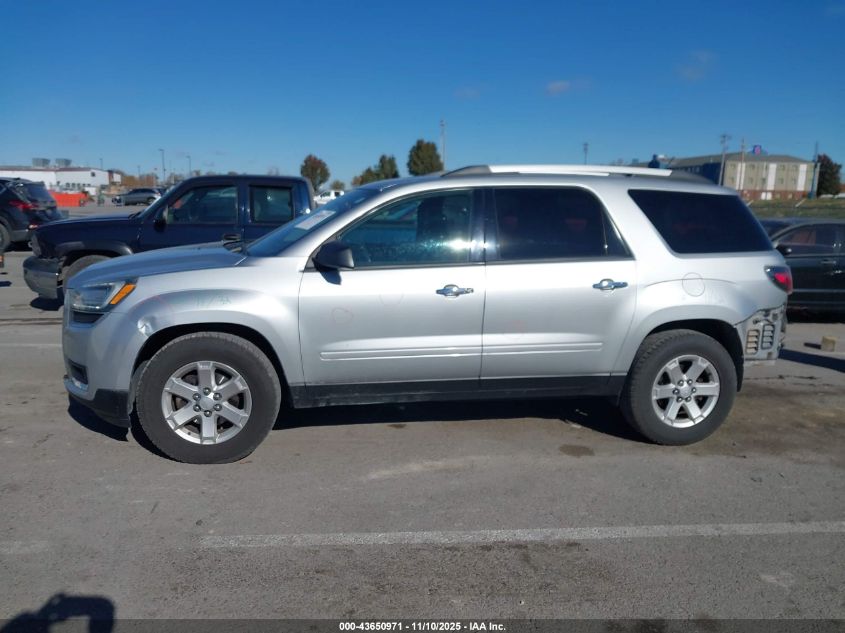 2015 GMC Acadia Sle-2 VIN: 1GKKRPKD2FJ362586 Lot: 43650971