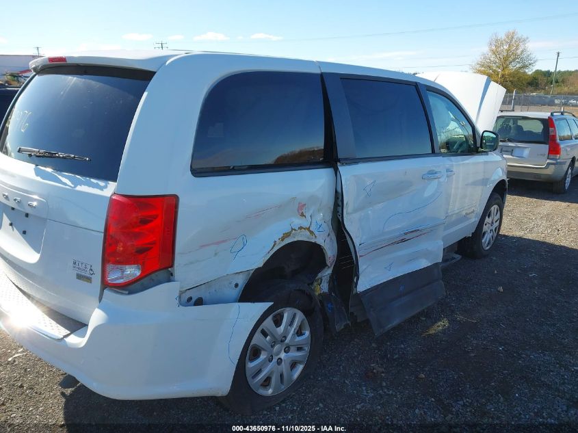 2014 Dodge Grand Caravan Se VIN: 2C7WDGBG7ER465389 Lot: 43650976