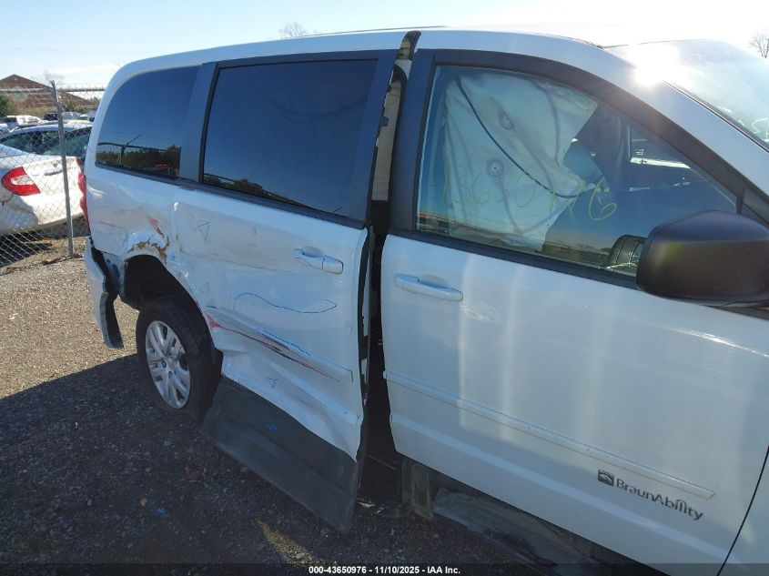 2014 Dodge Grand Caravan Se VIN: 2C7WDGBG7ER465389 Lot: 43650976