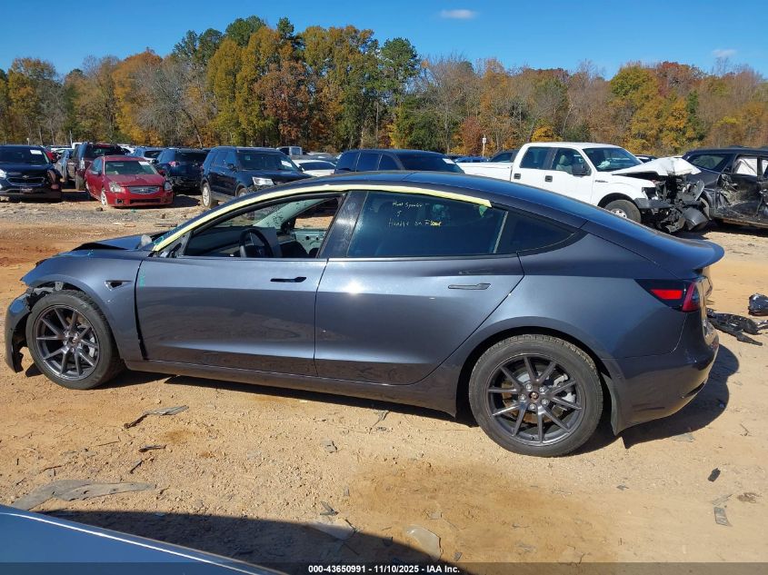 2022 Tesla Model 3 Long Range Dual Motor All-Wheel Drive VIN: 5YJ3E1EB0NF174464 Lot: 43650991