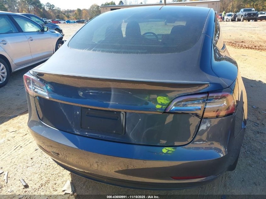 2022 Tesla Model 3 Long Range Dual Motor All-Wheel Drive VIN: 5YJ3E1EB0NF174464 Lot: 43650991