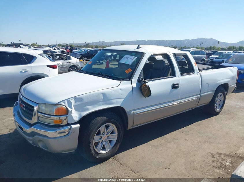 2007 GMC Sierra 1500 Classic Sle2 VIN: 1GTEC19Z17Z109609 Lot: 43651046