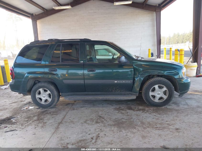 2003 Chevrolet Trailblazer Ls VIN: 1GNDT13S132101656 Lot: 43651063