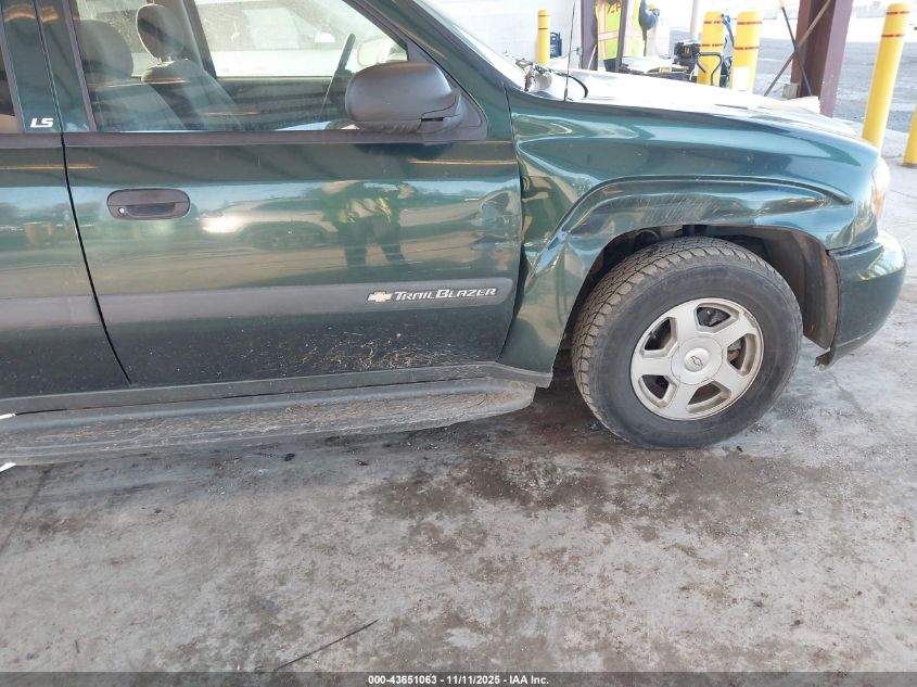 2003 Chevrolet Trailblazer Ls VIN: 1GNDT13S132101656 Lot: 43651063