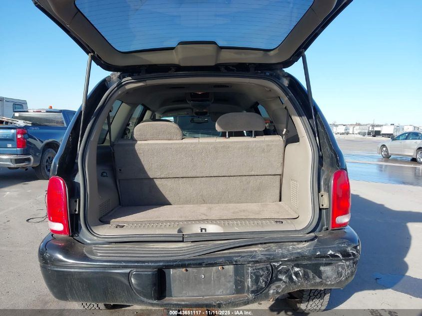 2003 Dodge Durango Slt Plus VIN: 1D4HS58N63F566842 Lot: 43651117