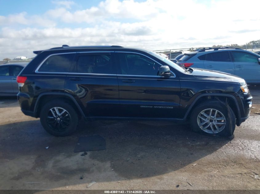 2017 Jeep Grand Cherokee Laredo 4X4 VIN: 1C4RJFAGXHC710696 Lot: 43651143