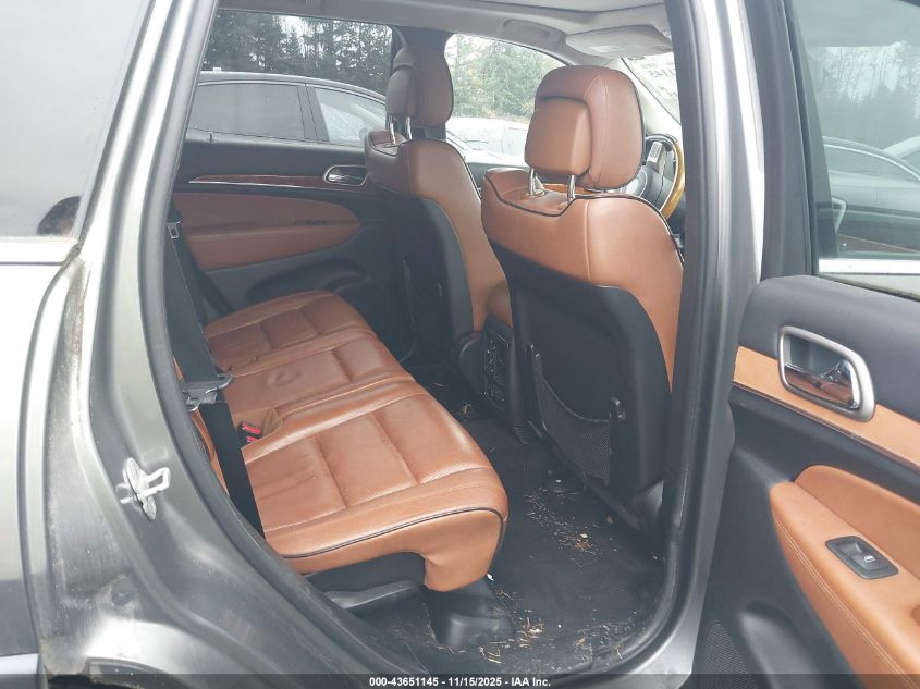 2012 Jeep Grand Cherokee Overland VIN: 1C4RJFCT5CC345279 Lot: 43651145