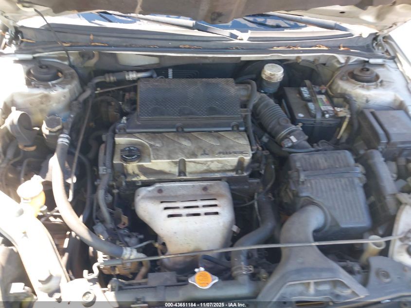 2007 Mitsubishi Galant Es VIN: 4A3AB56F57E082986 Lot: 43651184