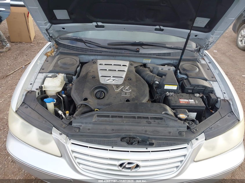 2008 Hyundai Azera Limited VIN: KMHFC46F38A263993 Lot: 43651187