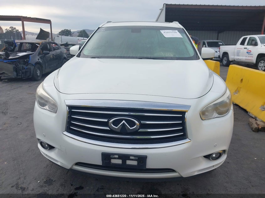 2013 Infiniti Jx35 VIN: 5N1AL0MMXDC303523 Lot: 43651220