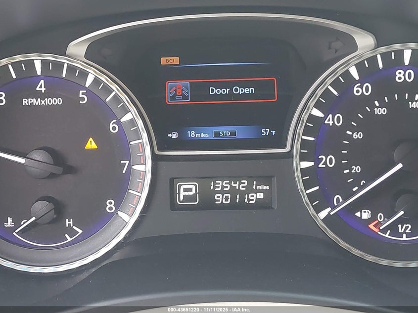 2013 Infiniti Jx35 VIN: 5N1AL0MMXDC303523 Lot: 43651220