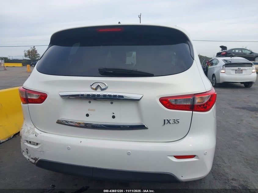 2013 Infiniti Jx35 VIN: 5N1AL0MMXDC303523 Lot: 43651220