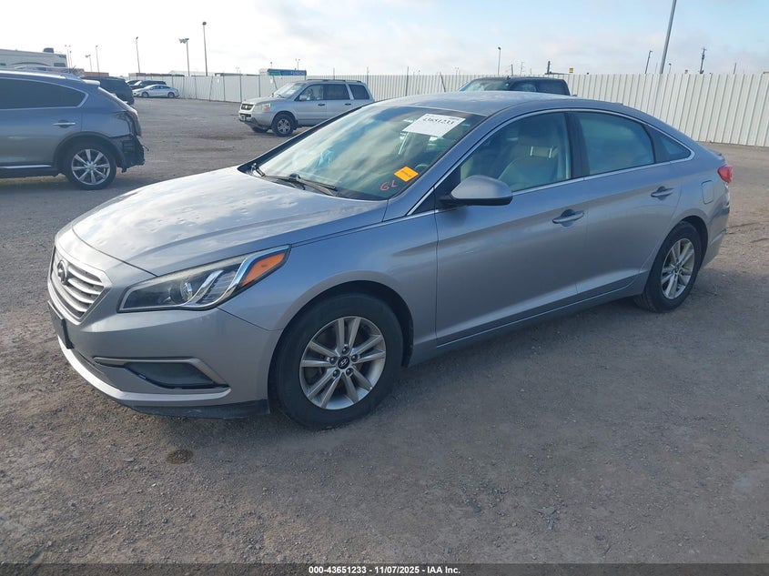 2017 HYUNDAI SONATA - 5NPE24AFXHH510428