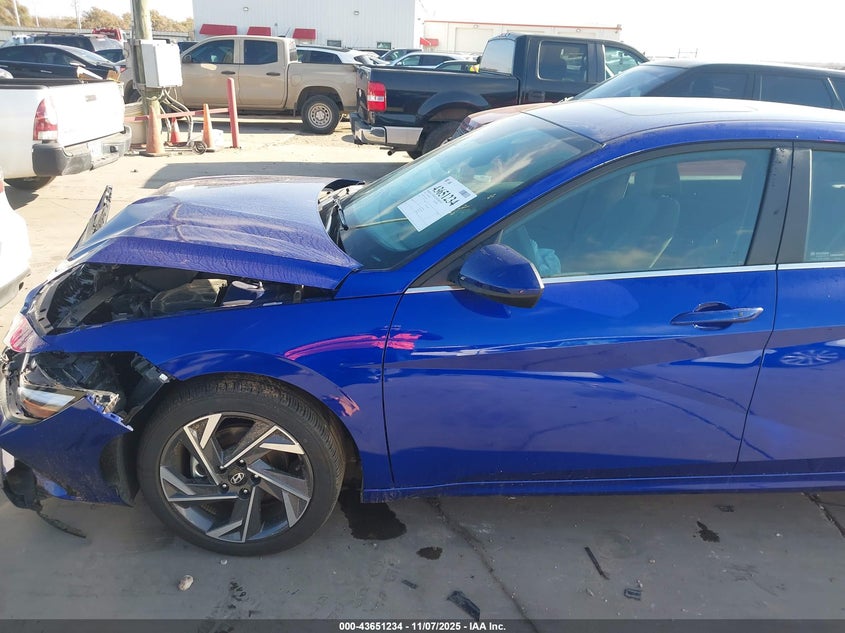 KMHLS4DG4SU873313 2025 HYUNDAI ELANTRA photo no. 13