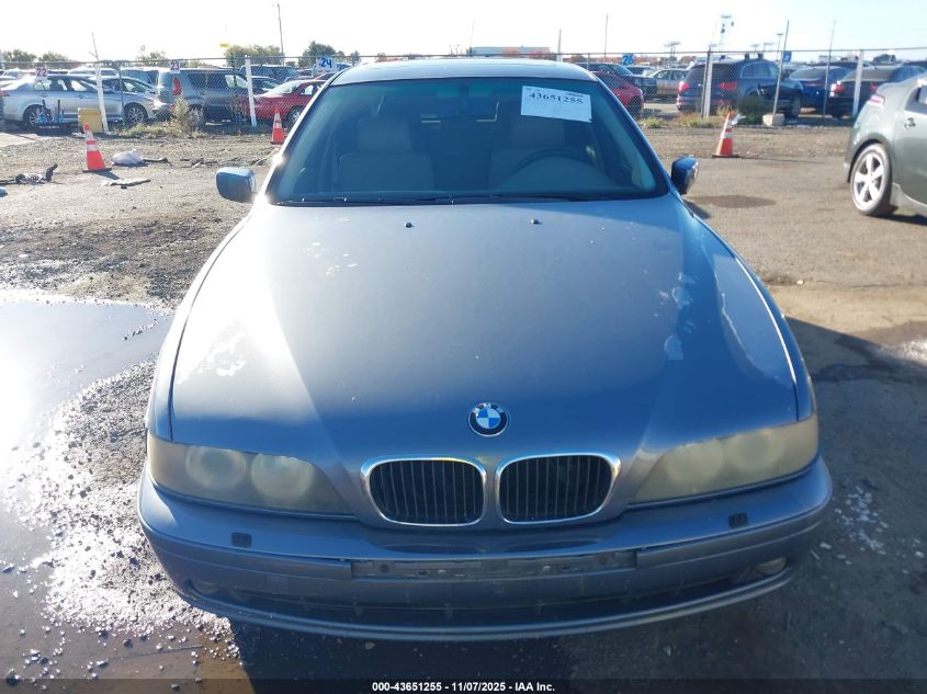 2001 BMW 525Ia VIN: WBADT43481GX27844 Lot: 43651255