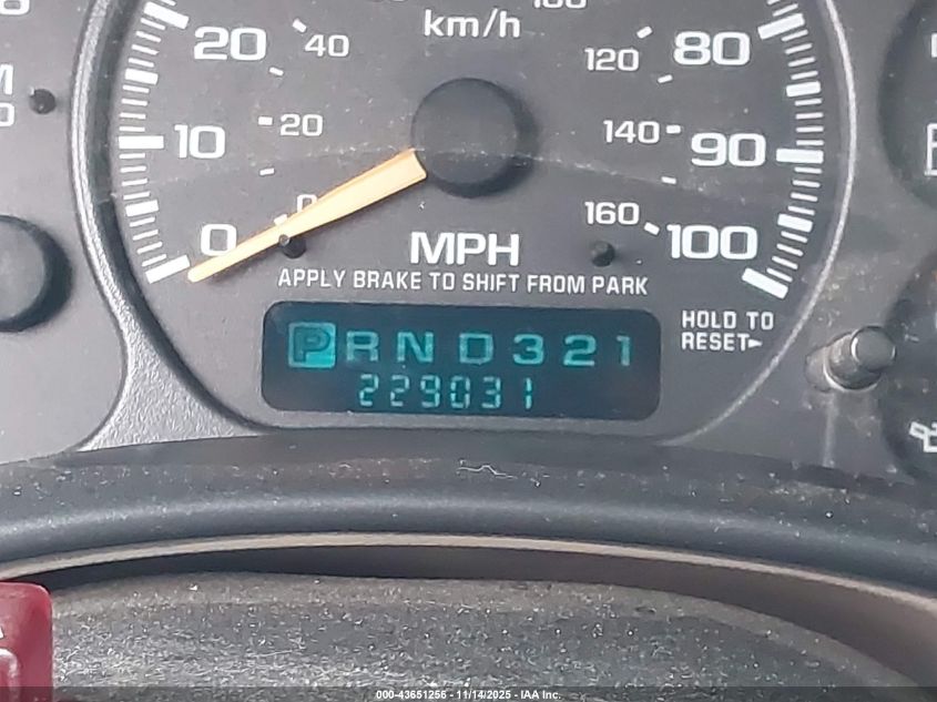 2002 Chevrolet Suburban 1500 Ls VIN: 3GNFK16Z12G243189 Lot: 43651256