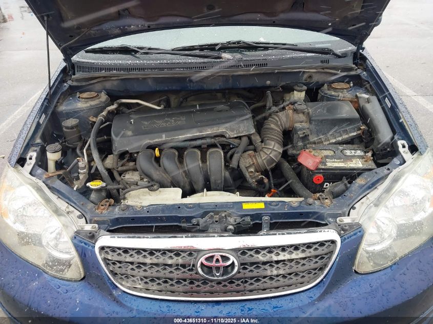 2008 Toyota Corolla S VIN: 1NXBR32E98Z039789 Lot: 43651310