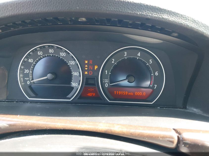 2006 BMW 750Li VIN: WBAHN83516DT36961 Lot: 43651318