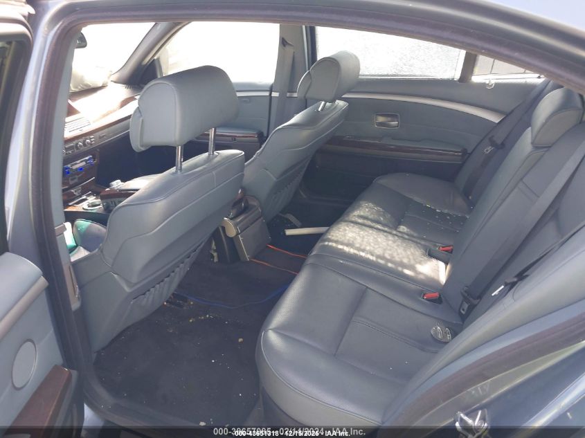 2006 BMW 750Li VIN: WBAHN83516DT36961 Lot: 43651318