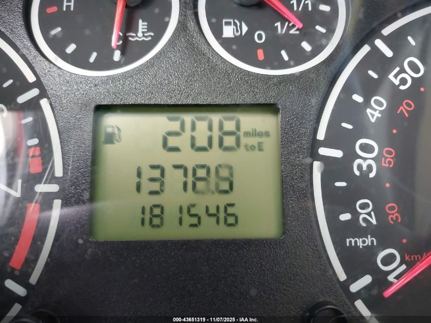 2013 Ford Transit Connect Xl VIN: NM0LS6AN1DT161009 Lot: 43651319