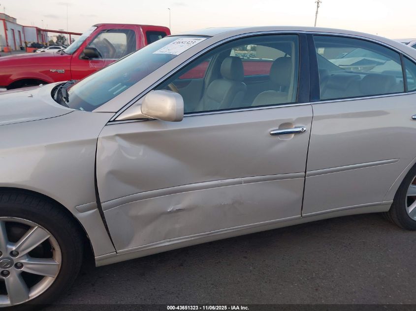 2005 Lexus Es 330 VIN: JTHBA30G655091112 Lot: 43651323