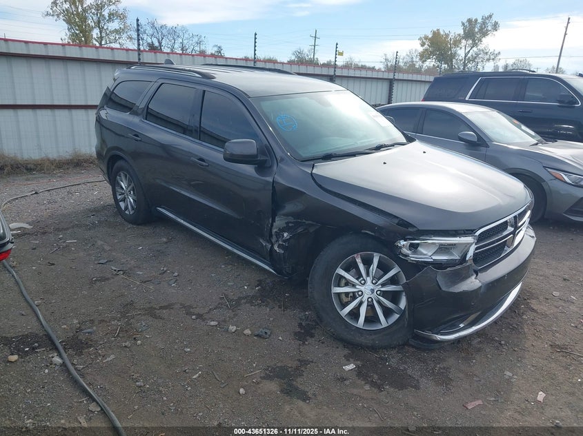 2017 DODGE DURANGO SXT RWD - 1C4RDHAG3HC724748