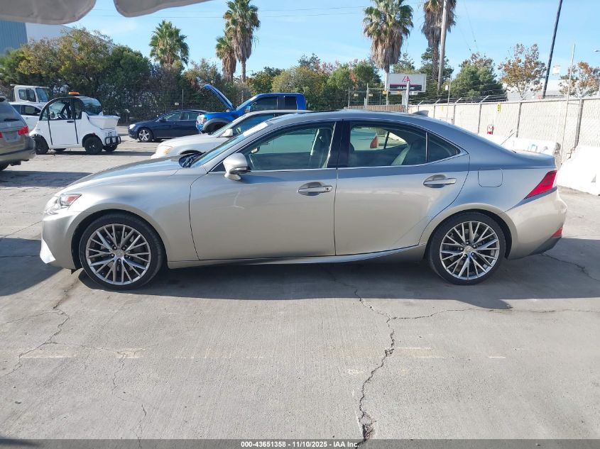 2016 Lexus Is 200T VIN: JTHBA1D24G5011411 Lot: 43651358