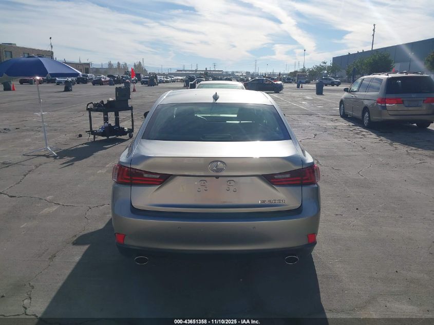 2016 Lexus Is 200T VIN: JTHBA1D24G5011411 Lot: 43651358