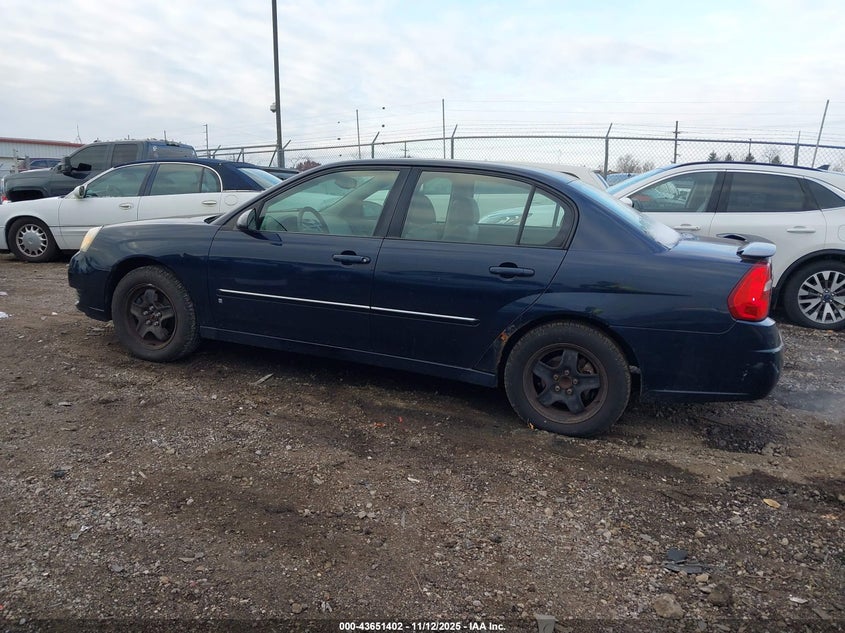 2007 Chevrolet Malibu Lt VIN: 1G1ZT58N47F206403 Lot: 43651402