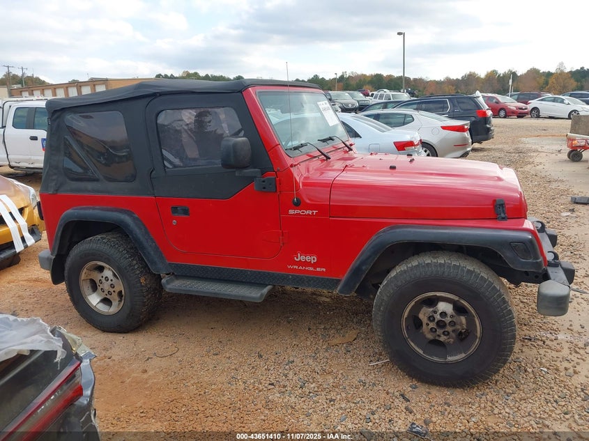 1J4FA49S83P301527 2003 JEEP WRANGLER photo no. 13