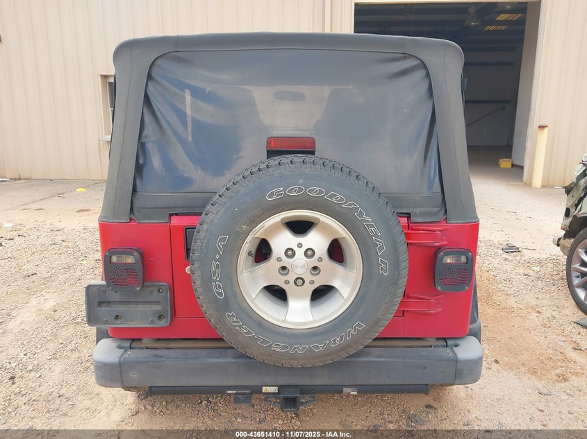 1J4FA49S83P301527 2003 JEEP WRANGLER photo no. 16