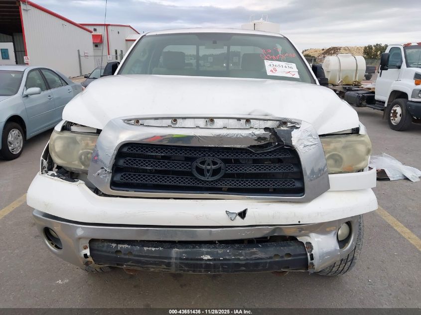 2007 Toyota Tundra Base 5.7L V8 VIN: 5TFJV52167X002054 Lot: 43651436