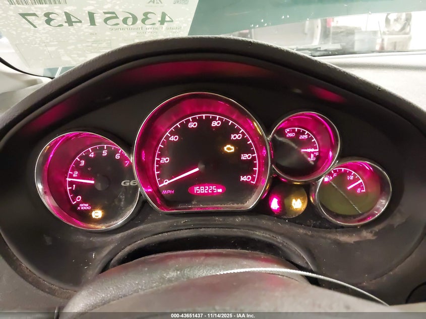 2007 Pontiac G6 VIN: 1G2ZG57N274229658 Lot: 43651437