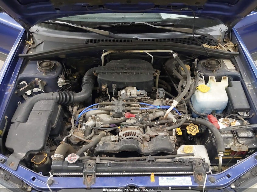 2004 Subaru Forester 2.5X VIN: JF1SG63654H746657 Lot: 43651450