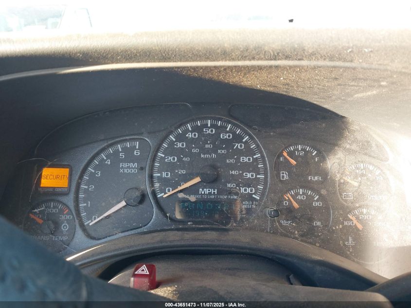 2001 Chevrolet Silverado 1500Hd Ls VIN: 1GCGK13U31F176472 Lot: 43651473