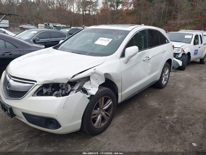 2014 Acura Rdx VIN: 5J8TB4H30EL025162 Lot: 43651478