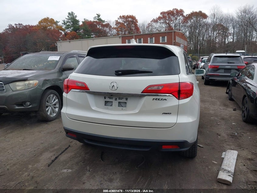 2014 Acura Rdx VIN: 5J8TB4H30EL025162 Lot: 43651478