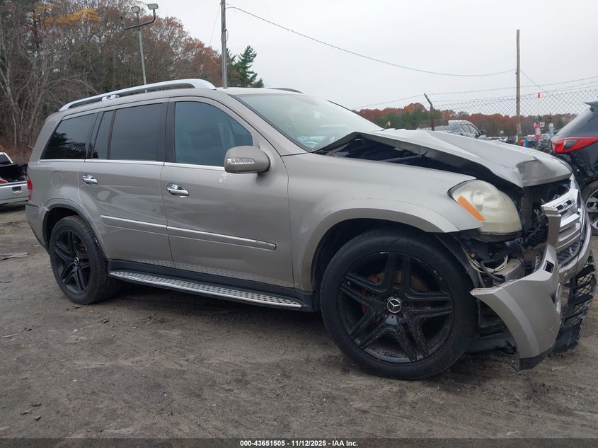 2008 Mercedes-Benz Gl 550 4Matic VIN: 4JGBF86EX8A348446 Lot: 43651505