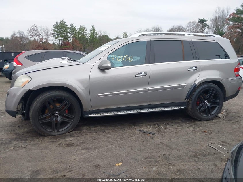 2008 Mercedes-Benz Gl 550 4Matic VIN: 4JGBF86EX8A348446 Lot: 43651505