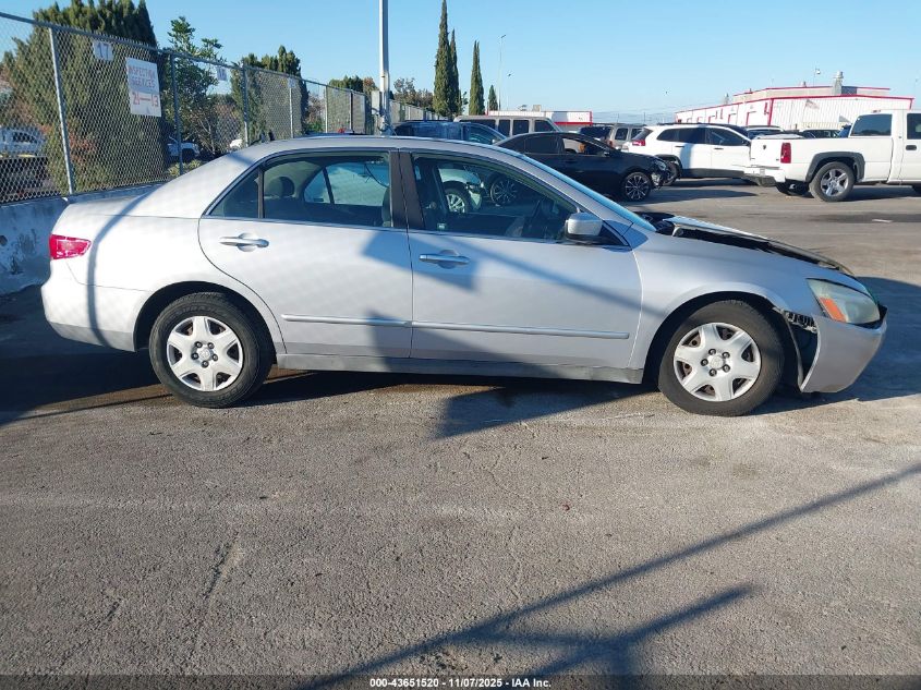 2005 Honda Accord 2.4 Lx VIN: 1HGCM56495A119371 Lot: 43651520