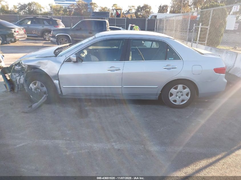 2005 Honda Accord 2.4 Lx VIN: 1HGCM56495A119371 Lot: 43651520