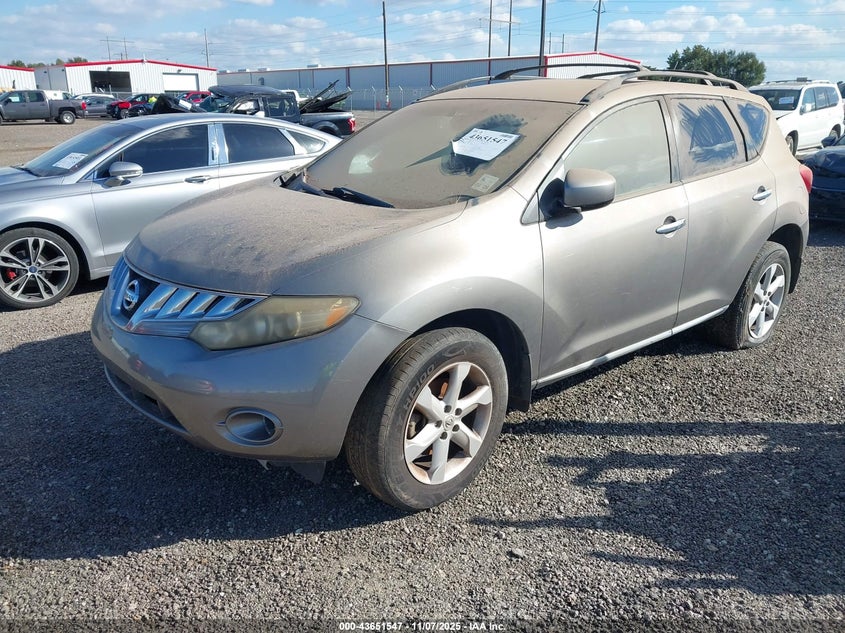 2009 Nissan Murano Sl VIN: JN8AZ18W29W207089 Lot: 43651547