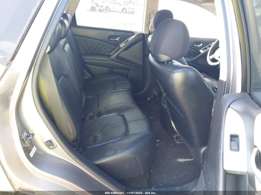 2009 Nissan Murano Sl VIN: JN8AZ18W29W207089 Lot: 43651547