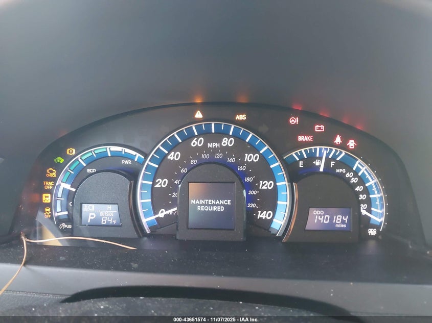4T1BD1FK6CU019916 2012 TOYOTA CAMRY photo no. 7