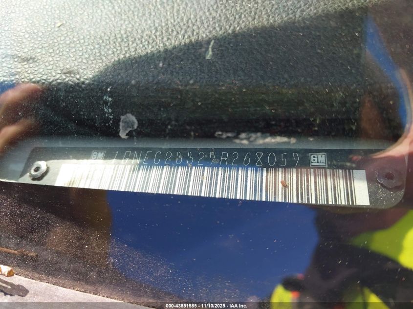 2009 Chevrolet Tahoe Lt2 VIN: 1GNEC23329R268059 Lot: 43651585