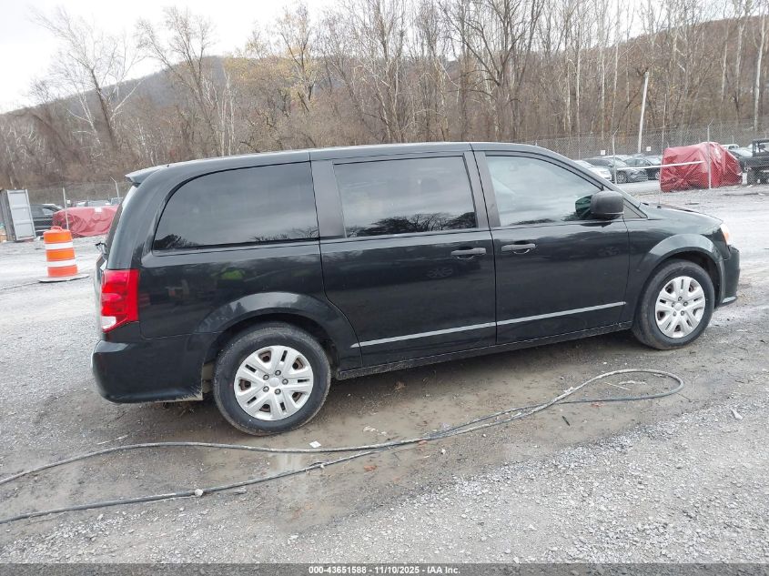 2019 Dodge Grand Caravan Se VIN: 2C4RDGBG5KR643449 Lot: 43651588