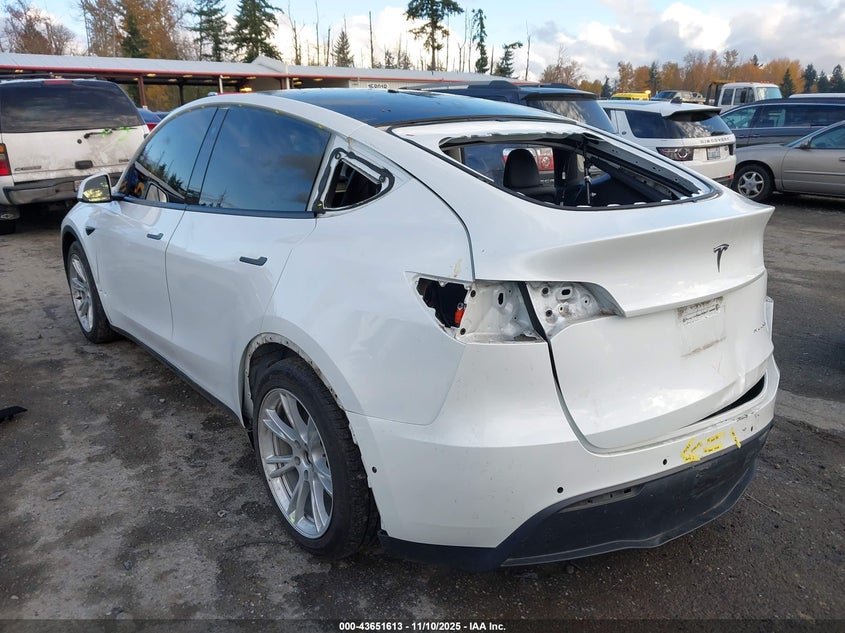 VIN 5YJYGDEE4LF057835 2020 TESLA MODEL Y LONG RANGE DUAL MOTOR ALL-WHEEL DRIVE