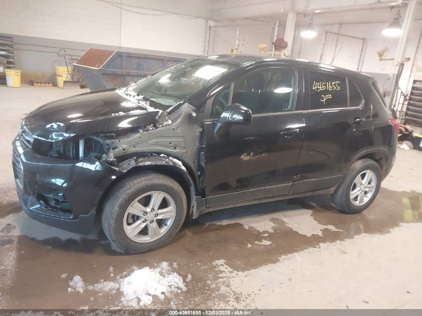 2021 Chevrolet Trax Awd Ls VIN: KL7CJNSB9MB360526 Lot: 43651655