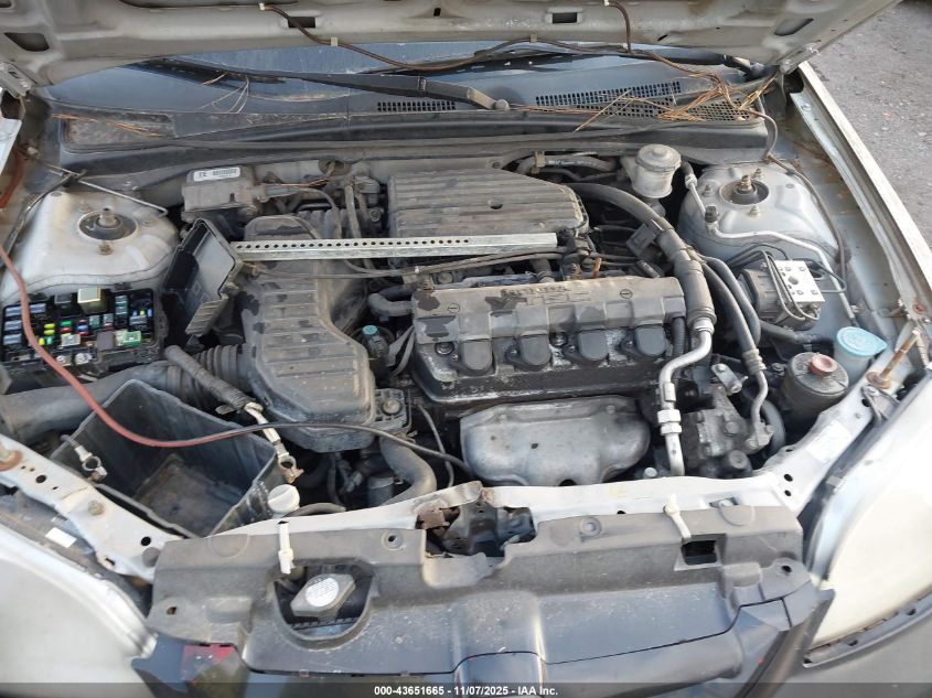 2003 Honda Civic Ex VIN: 1HGEM22993L046139 Lot: 43651665