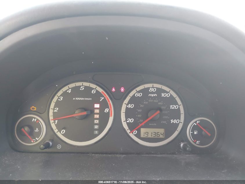 2003 Honda Cr-V Ex VIN: SHSRD78833U123384 Lot: 43651716